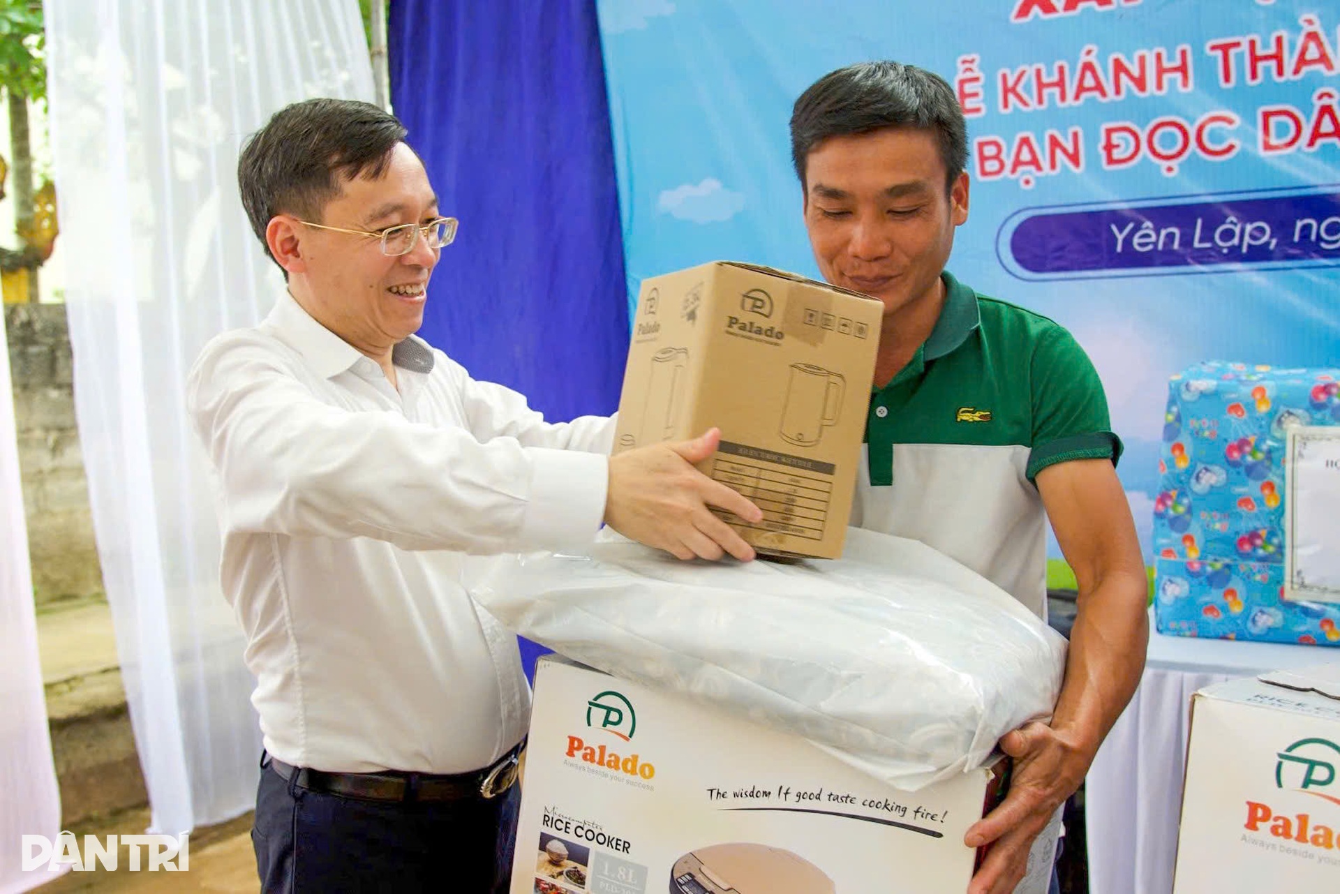 Báo Dân trí khánh thành 3 ngôi nhà Nhân ái tại Phú Thọ - 1 Báo Dân trí khánh thành 3 ngôi nhà Nhân ái tại Phú Thọ - 1