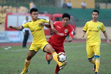 SL Nghệ An hòa B.Bình Dương trên sân nhà