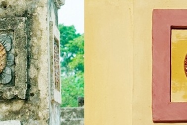 Vụ trùng tu bia cổ Quốc Học: Hoa văn cũ còn lại rất ít, phần lớn là mới!