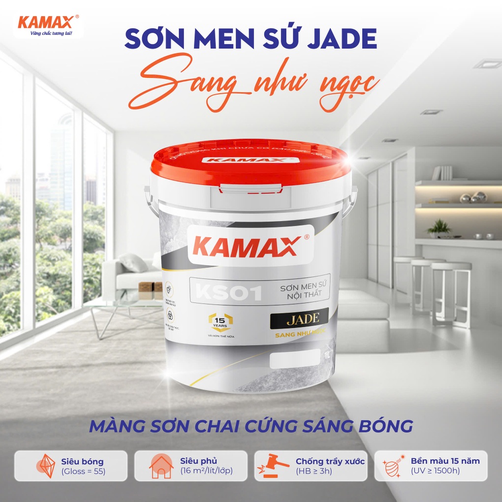 Sơn Kamax ra mắt dòng sơn men sứ đột phá - 2 Sơn Kamax ra mắt dòng sơn men sứ đột phá - 2