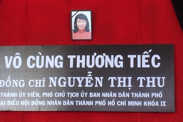 Lễ viếng Phó Chủ tịch TPHCM Nguyễn Thị Thu diễn ra trong 2 ngày