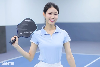 Hoa khôi Hà Nội 2025 sẽ chơi hết mình ở giải pickleball báo Dân trí