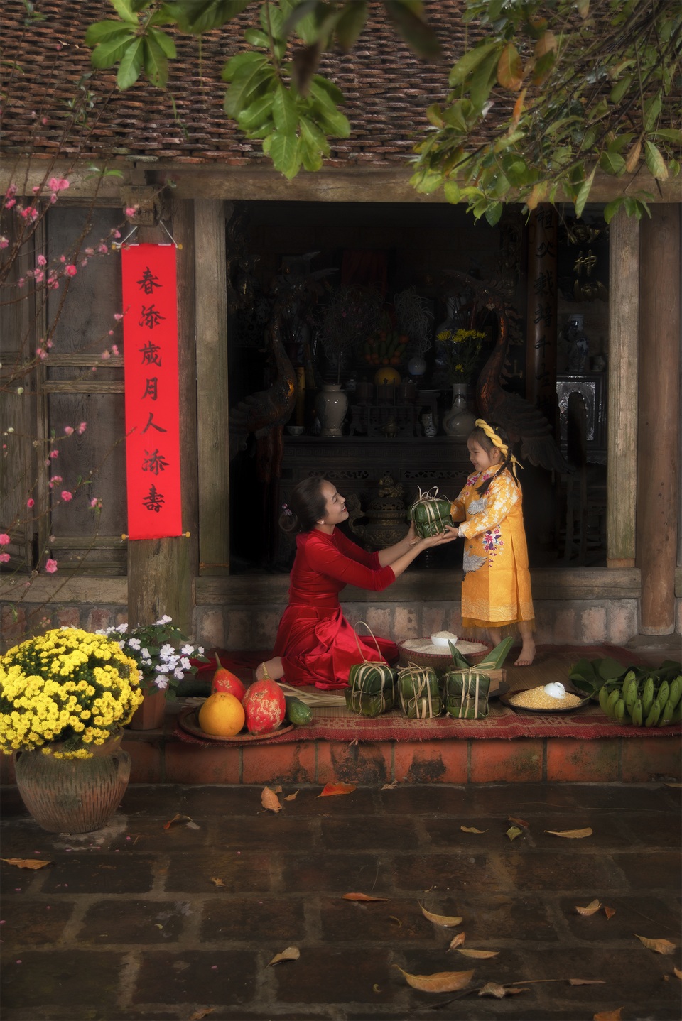 Quây quần bên gia đình ngày Tết - 1 Quây quần bên gia đình ngày Tết - 1