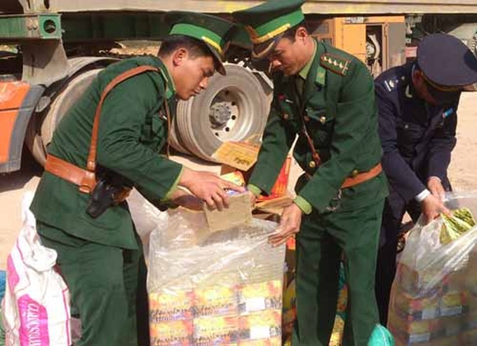 382 kg pháo các loại bị lực lượng chức năng thu giữ