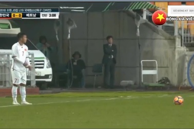 U19 Việt Nam cầm hoà U19 Hàn Quốc