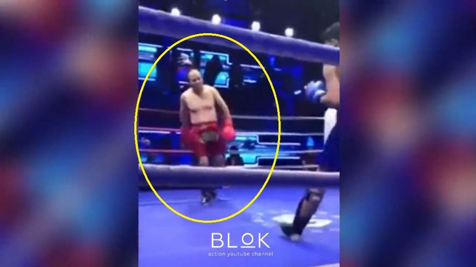 Say rượu lảo đảo, võ sư Vịnh Xuân bị đối thủ hạ đo ván - 1 Say rượu lảo đảo, võ sư Vịnh Xuân bị đối thủ hạ đo ván - 1