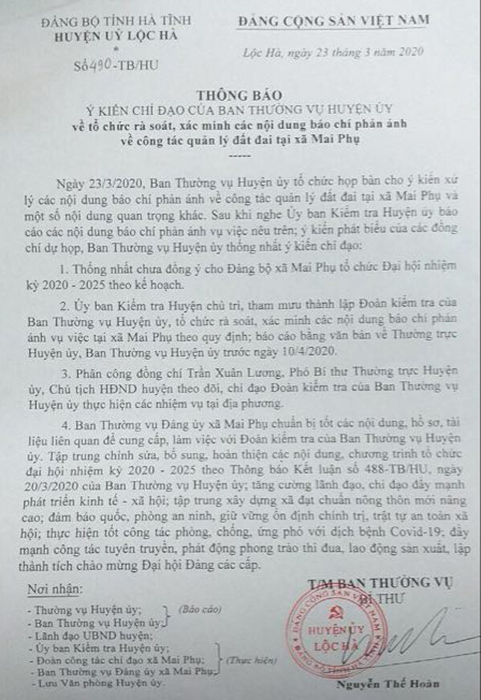 Vụ chủ tịch xã cấp “đất vàng” cho 2 anh trai: Đoàn kiểm tra “trễ hẹn”? - 1 Vụ chủ tịch xã cấp “đất vàng” cho 2 anh trai: Đoàn kiểm tra “trễ hẹn”? - 1