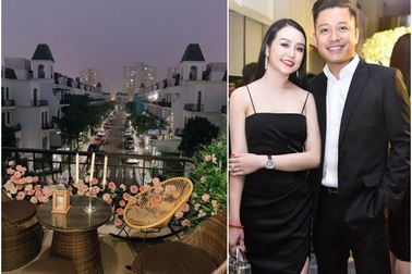 Choáng ngợp với không gian trong biệt thự đắt đỏ của ca sĩ Tuấn Hưng