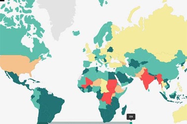 Việt Nam xếp hạng 45 về chỉ số hòa bình toàn cầu
