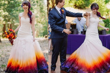 Khởi nghiệp từ bộ váy cưới độc đáo của chính mình