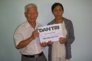 Quỹ nhân ái tiếp tục đến với “Người đàn bà khổ hơn chị Dậu”