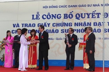 GS Bùi Văn Ga được bổ nhiệm PCT Hội đồng Chức danh giáo sư nhà nước