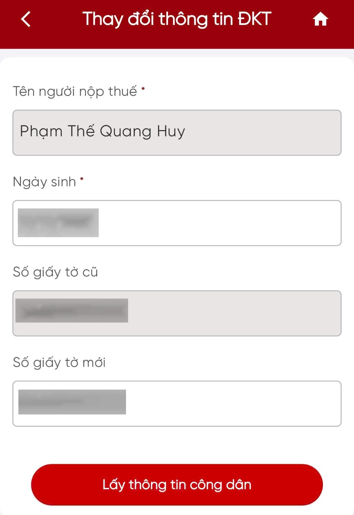 Cách cập nhật mã số thuế và xử lý lỗi khi không thể đăng nhập eTax Mobile - 3 Cách cập nhật mã số thuế và xử lý lỗi khi không thể đăng nhập eTax Mobile - 3