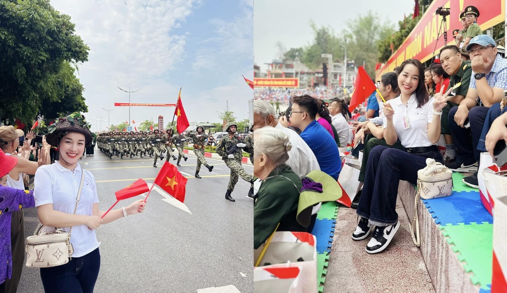Sao Việt xúc động trong lễ diễu binh mừng chiến thắng Điện Biên Phủ - 3