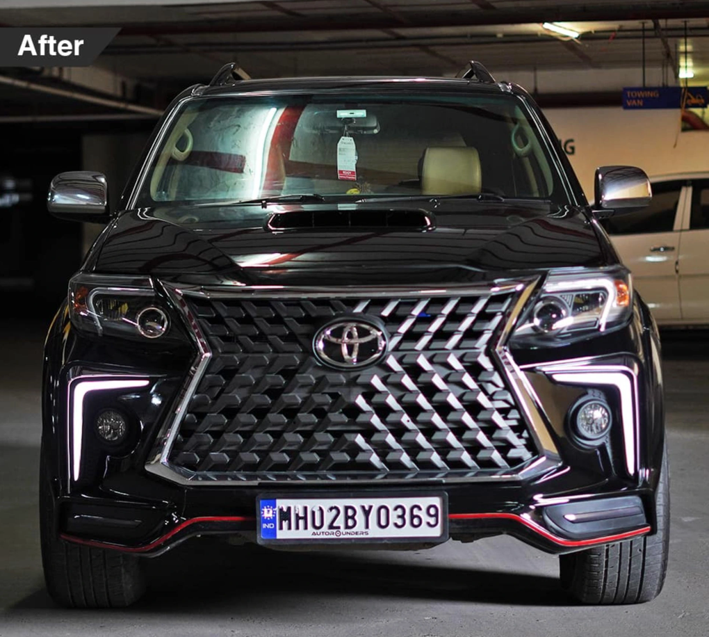 Hô biến Toyota Fortuner thành Lexus giống đến khó tin - 15 Hô biến Toyota Fortuner thành Lexus giống đến khó tin - 15