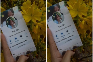 Độc đáo lì xì Tết in giao diện Facebook