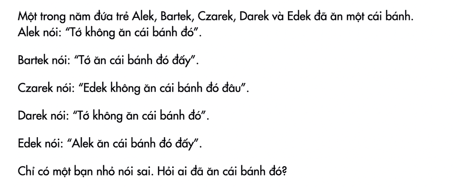 Thử tài bạn đọc: Tìm cách giải mới cho bài toán kinh điển ở bậc tiểu học? - 1 Thử tài bạn đọc: Tìm cách giải mới cho bài toán kinh điển ở bậc tiểu học? - 1