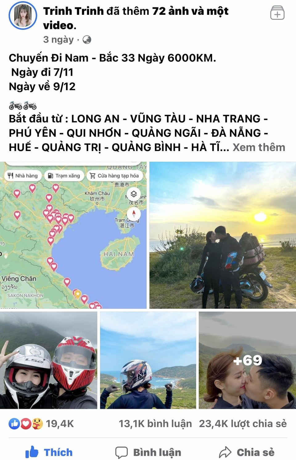 Cặp đôi 9x dành 33 ngày đi 6.000km du lịch khắp Việt Nam - 10 Cặp đôi 9x dành 33 ngày đi 6.000km du lịch khắp Việt Nam - 10