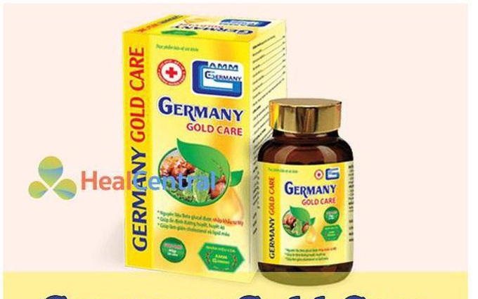 Cảnh báo thực phẩm bảo vệ sức khỏe Germany Gold Care lừa dối người tiêu dùng