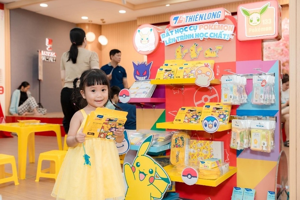 Thiên Long ra mắt bộ sưu tập dụng cụ học tập Pokémon - 1