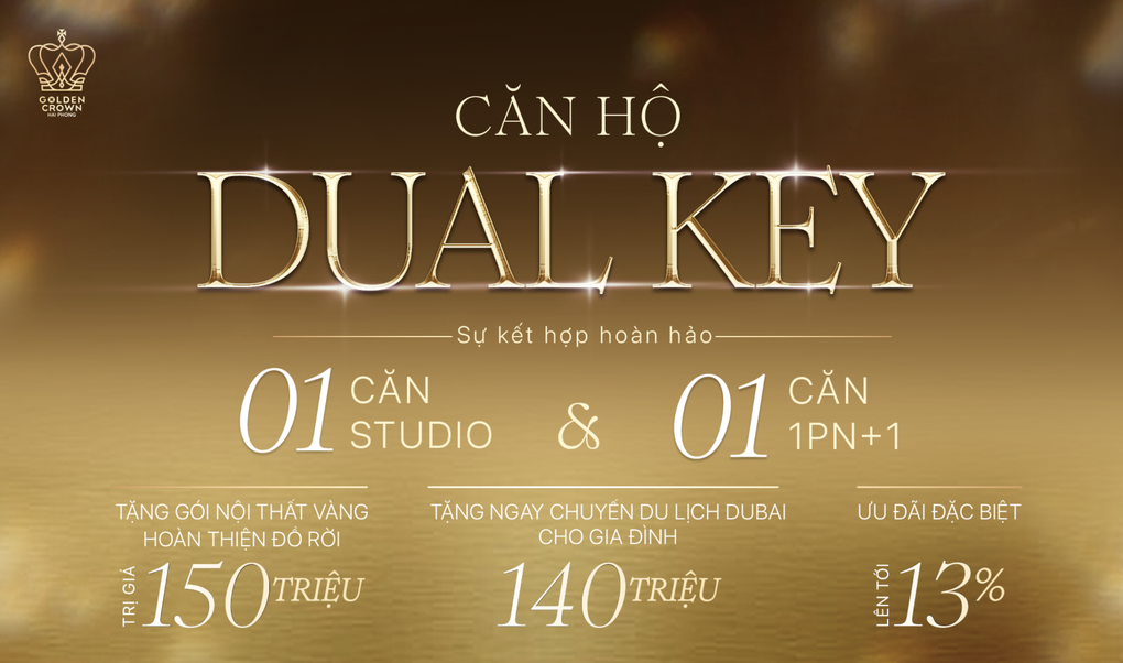 Nhân đôi cơ hội sinh lời với căn hộ Dual Key tại Golden Crown Hai Phong - 3