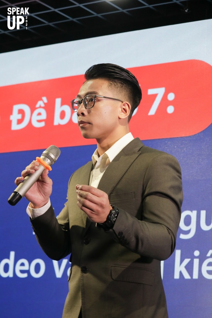 Lộ diện top 10 ứng cử viên “nặng ký” cho ngôi vị Quán quân Speak Up 2021 - Ảnh 10. Lộ diện top 10 ứng cử viên “nặng ký” cho ngôi vị Quán quân Speak Up 2021 - Ảnh 10.