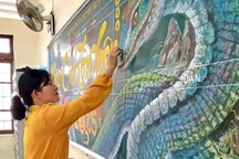 Cô giáo ở Phú Yên làm điều bất ngờ để tặng học sinh dịp Tết