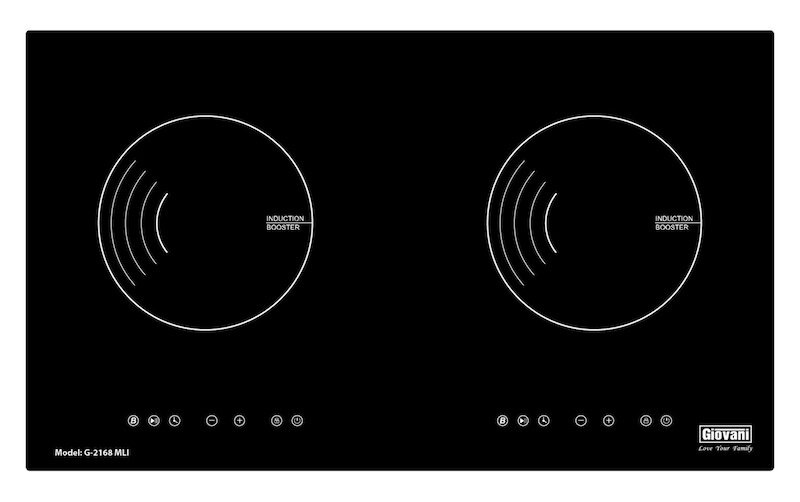 Bếp từ âm 2 vùng nấu Giovani G-2168 MLI đáng đồng tiền cho căn bếp hiện đại