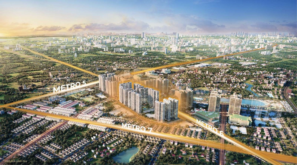 Ra mắt dự án The Metrolines tại Vinhomes Smart City - 1 Ra mắt dự án The Metrolines tại Vinhomes Smart City - 1