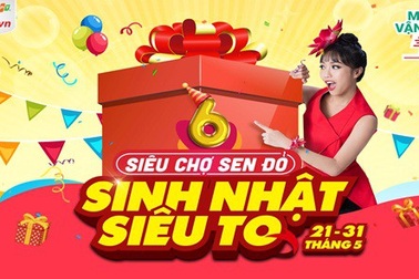 Siêu Chợ Sen Đỏ - 6 năm một hành trình phát triển vượt bậc