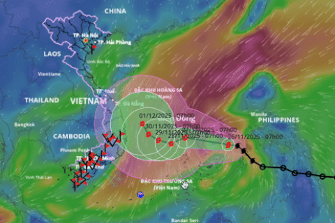 Hai kịch bản của bão Koto tác động đến nước ta