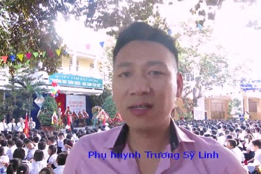 Phụ huynh và học sinh chia sẻ cảm xúc trong ngày toàn dân đưa trẻ đến trường