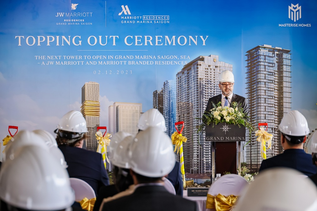 Grand Marina, Saigon cất nóc tòa Sea với khu căn hộ hàng hiệu Marriott và JW Marriott - 4 Grand Marina, Saigon cất nóc tòa Sea với khu căn hộ hàng hiệu Marriott và JW Marriott - 4