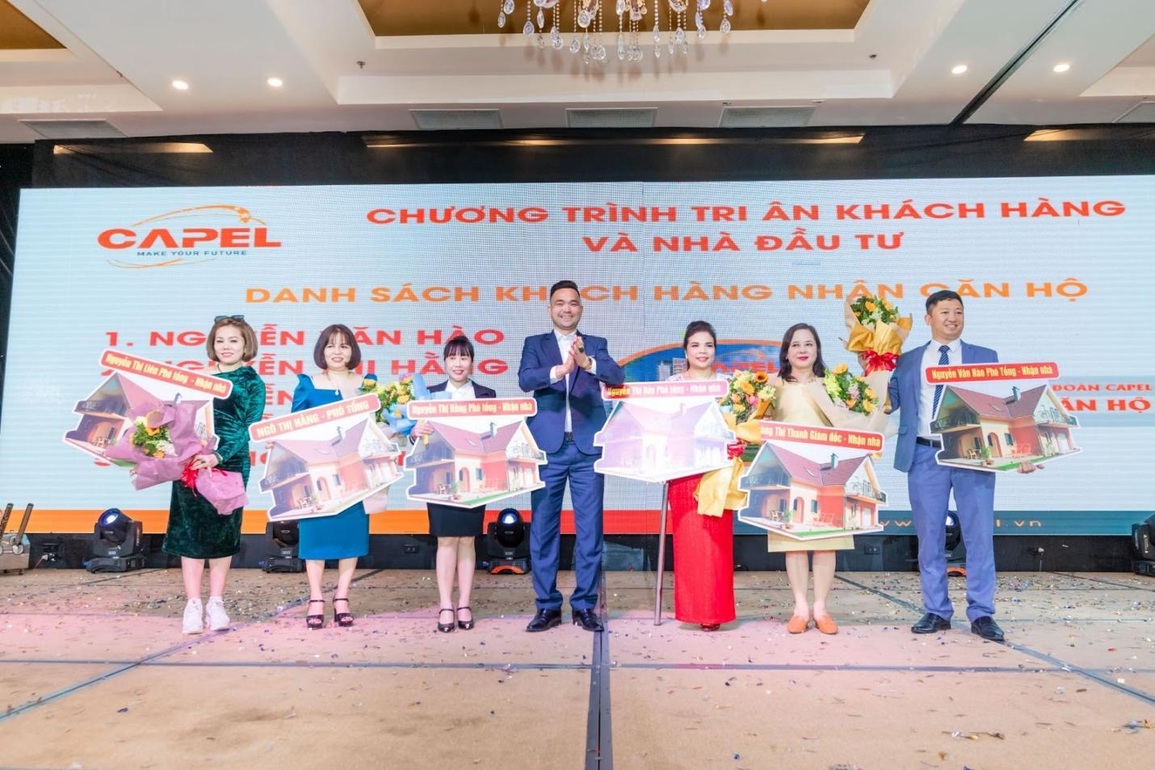 Capel dành hàng chục tỷ đồng tri ân nhân viên và khách hàng cuối năm - 2 Capel dành hàng chục tỷ đồng tri ân nhân viên và khách hàng cuối năm - 2