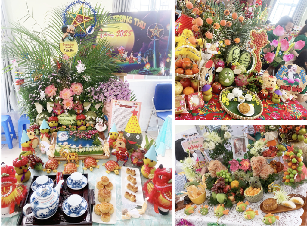 ຢ່າປ່ອຍໃຫ້ງານບຸນກາງລະດູໃບໄມ້ຫຼົ່ນຢູ່ໂຮງຮຽນກາຍເປັນການແຂ່ງຂັນໃຕ້ດິນລະຫວ່າງຫ້ອງຮຽນ - 2 Đừng để mâm cỗ Trung thu ở trường học trở thành cuộc đua ngầm giữa các lớp - 2