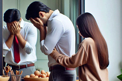 Zhroucený, protože mě žena podvedla, ale i přesto chci rodinu - 1 Suy sụp vì vợ ngoại tình nhưng Tết này, tôi vẫn muốn có một gia đình - 1