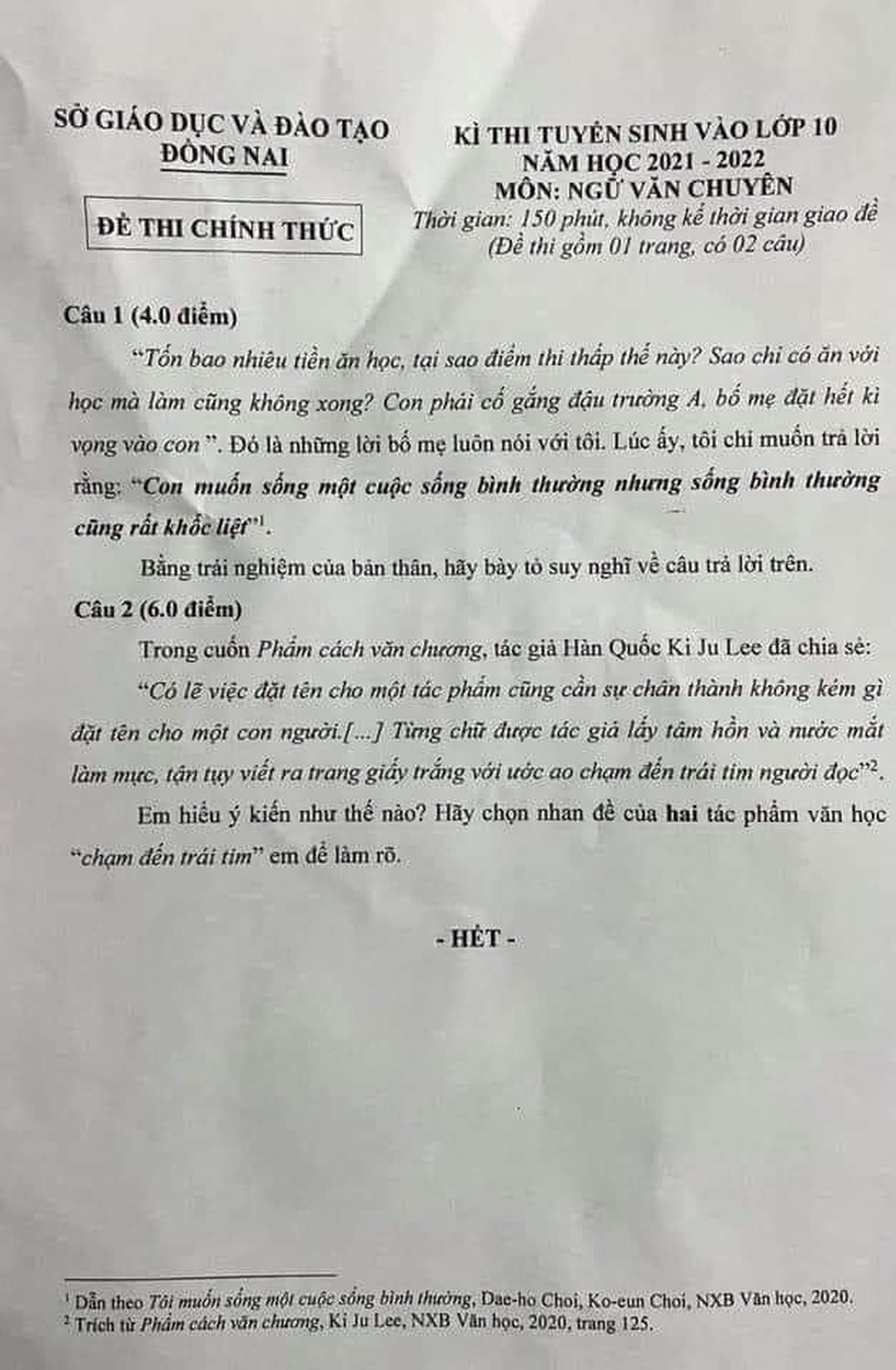 Tốn bao nhiêu tiền ăn học, tại sao điểm thi lại thấp thế này? - 1 Tốn bao nhiêu tiền ăn học, tại sao điểm thi lại thấp thế này? - 1