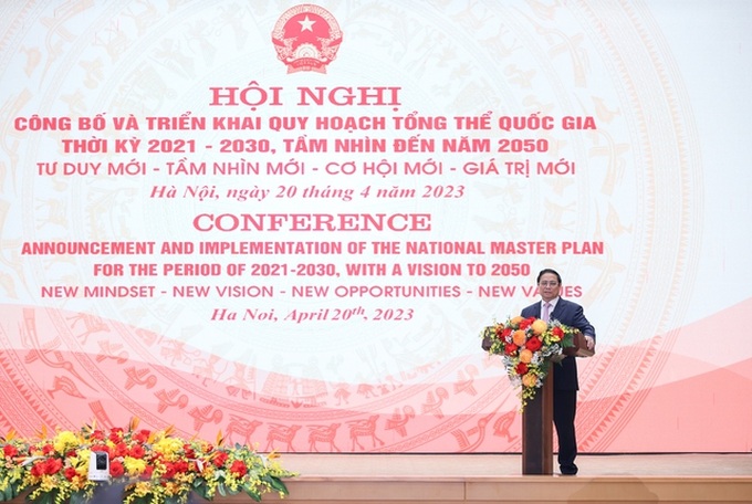 Thay mặt Chính phủ, Thủ tướng yêu cầu các cấp, các ngành tập trung chỉ đạo triển khai thực hiện đồng bộ, hiệu quả các nhiệm vụ, giải pháp - Ảnh: VGP/Nhật Bắc.
