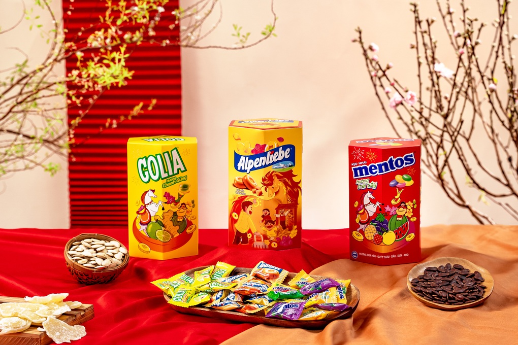 Perfetti Van Melle ra mắt bộ sưu tập kẹo Tết 2026: Ngọt ngào kẹo Tết, yêu thương về nhà - 1