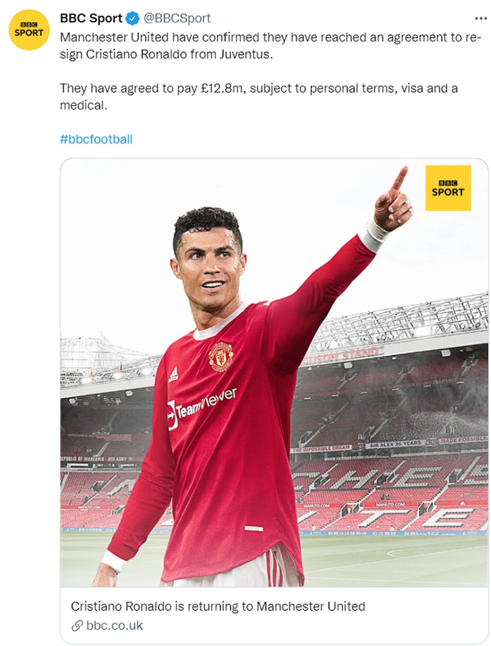 Truyền thông Anh chào đón C.Ronaldo trở lại - 11 Truyền thông Anh chào đón C.Ronaldo trở lại - 11