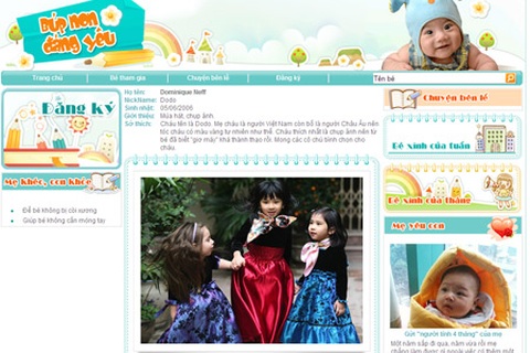Ra mắt sân chơi “khoe” ảnh bé