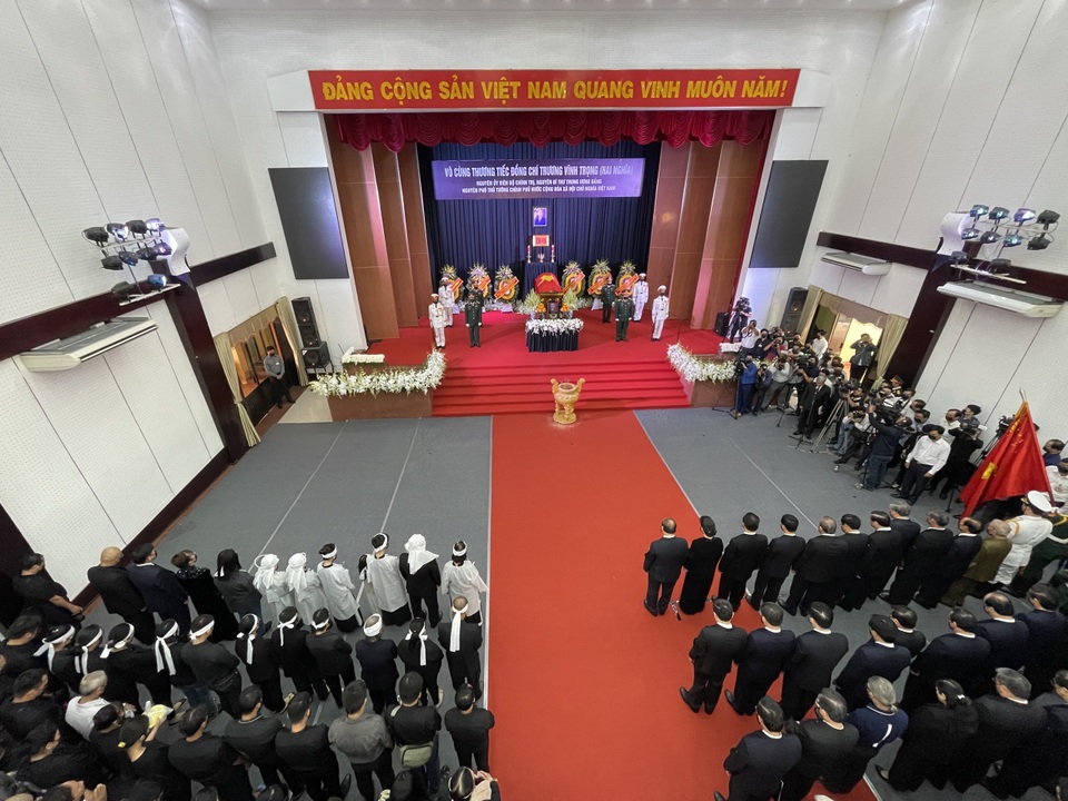 Lễ truy điệu và an táng nguyên Phó Thủ tướng Trương Vĩnh Trọng - 2 Lễ truy điệu và an táng nguyên Phó Thủ tướng Trương Vĩnh Trọng - 2