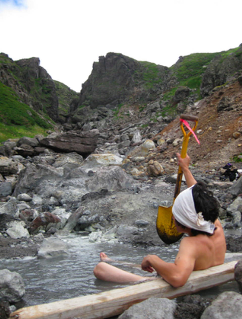 Tự đào bồn tắm onsen ở Hokkaido - 2 Tự đào bồn tắm onsen ở Hokkaido - 2