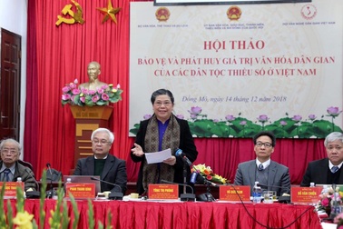 Bảo vệ, phát huy bản sắc văn hóa các dân tộc là trách nhiệm của toàn xã hội