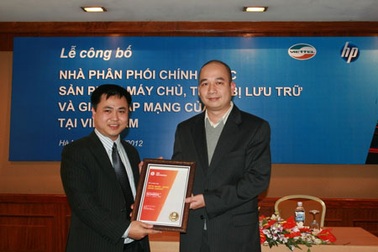 Viettel trở thành nhà phân phối máy chủ của HP