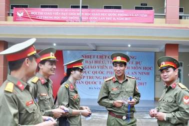 Khai mạc Hội thi giáo viên giỏi bộ môn Giáo dục quốc phòng và an ninh