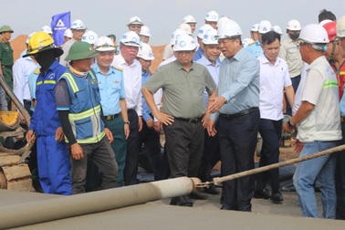 Lần thứ 8 Thủ tướng Phạm Minh Chính kiểm tra tiến độ sân bay Long Thành
