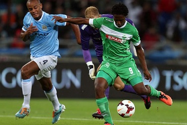 Man City tiếp tục thất bại tại Nam Phi