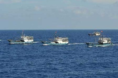 Đêm qua, tàu cá Trung Quốc bắt đầu đánh bắt tại Trường Sa