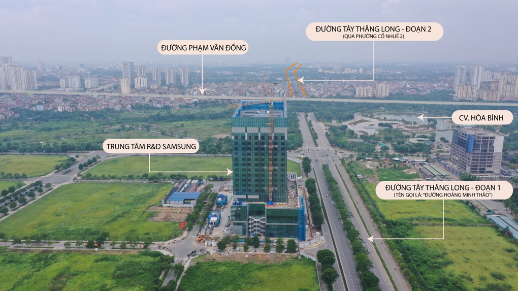 Tín hiệu tích cực về tuyến đường Tây Thăng Long, đoạn qua Bắc Từ Liêm - 4 Tín hiệu tích cực về tuyến đường Tây Thăng Long, đoạn qua Bắc Từ Liêm - 4